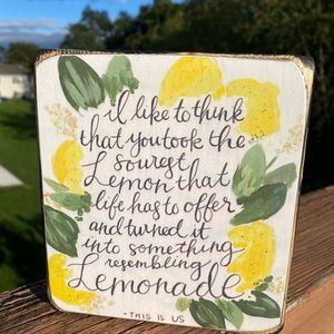 This is us sign “THIS IS US”